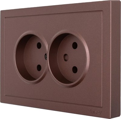 Розетка Lezard Zima 704-7300-128BQC