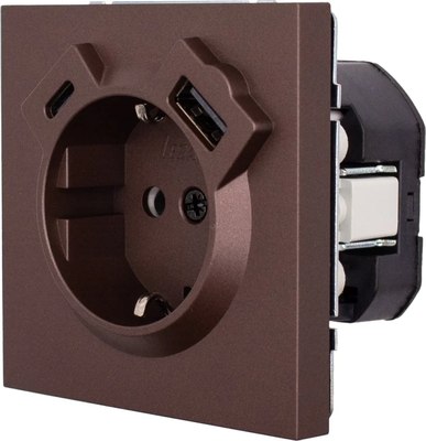 Розетка Lezard Zima 704-7388-181TC