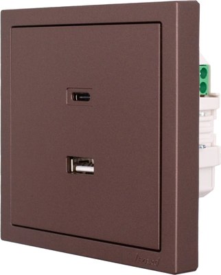 Розетка Lezard Zima 704-7388-192TC