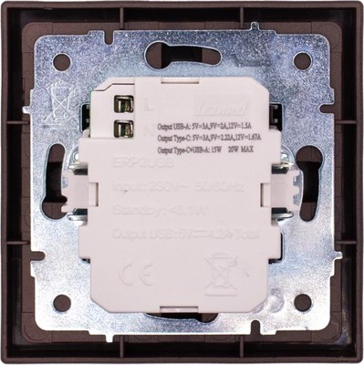 Розетка Lezard Zima 704-7388-192TC