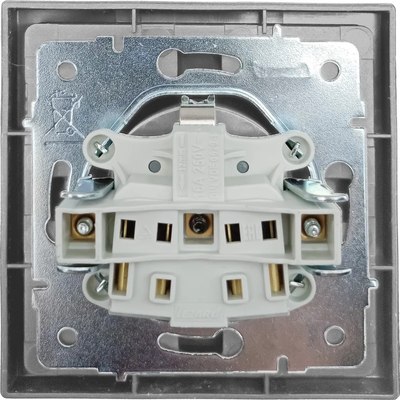 Розетка Lezard Zima 704-7488-124BQC