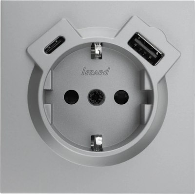 Розетка Lezard Zima 704-7488-181TC - фото