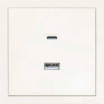 Розетка Lezard Zima 704-9088-192TC