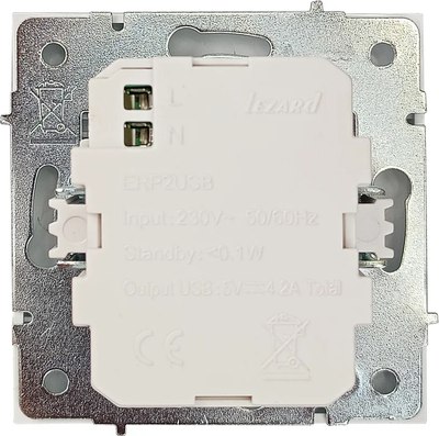 Розетка Lezard Zima 704-9088-192