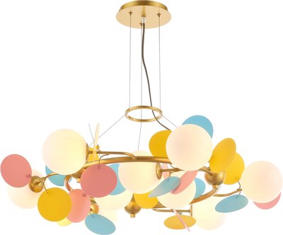 Люстра MyFar Flavia MR2301-9P - фото