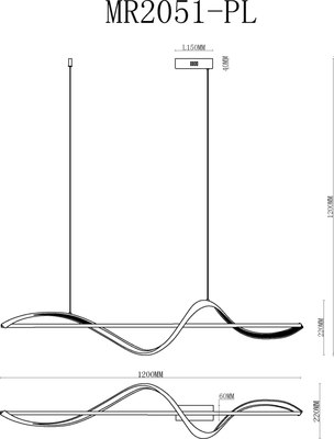 Потолочный светильник MyFar Marry MR2051-PL