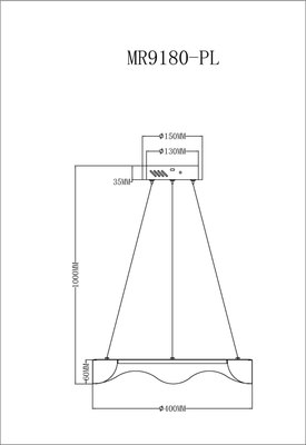 Потолочный светильник MyFar Diona MR9180-PL