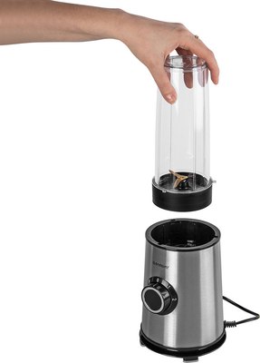 Блендер стационарный Endever Sigma-206 (стальной/черный)