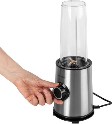 Блендер стационарный Endever Sigma-206 (стальной/черный)