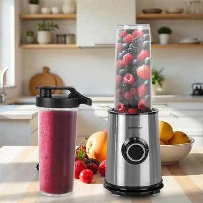 Блендер стационарный Endever Sigma-206 (стальной/черный)