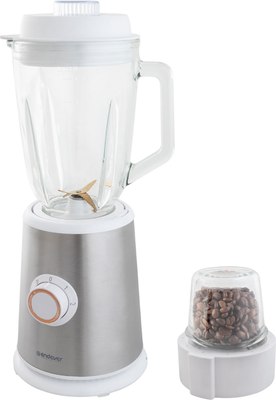 Блендер стационарный Endever Sigma-204 (стальной/белый) - фото