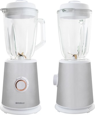 Блендер стационарный Endever Sigma-204 (стальной/белый)