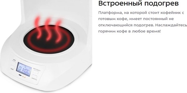 Капельная кофеварка Kitfort КТ-7396