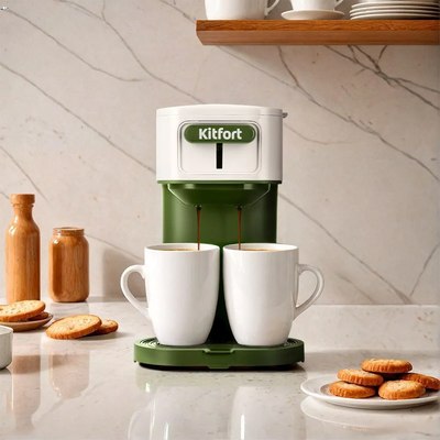 Капельная кофеварка Kitfort КТ-7618