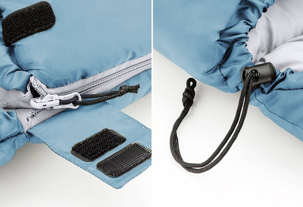 Спальный мешок Naturehike U250 / NH20MSD07-BLU250-L