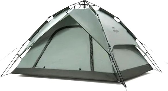 Палатка Naturehike NH21ZP008-3GGR (серо-зеленый) - фото