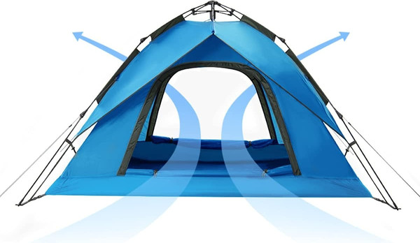 Палатка Naturehike NH21ZP008-3BL (синий)