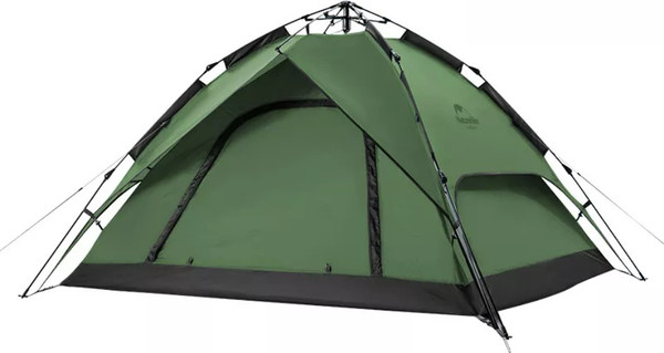 Палатка Naturehike NH21ZP008-4FGR (зеленый) - фото