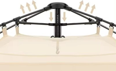 Палатка Naturehike Ango / CNK2300ZP014-3VV (бежевый)