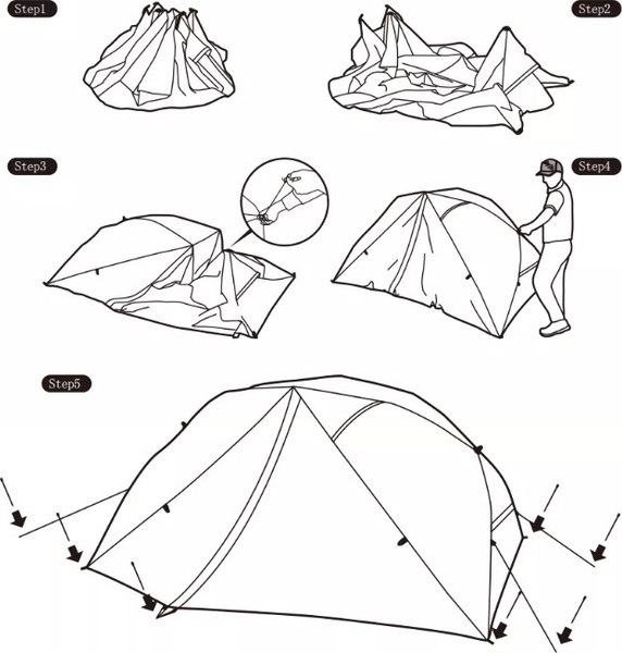 Палатка Naturehike Canyon / NH22ZP005-AGR