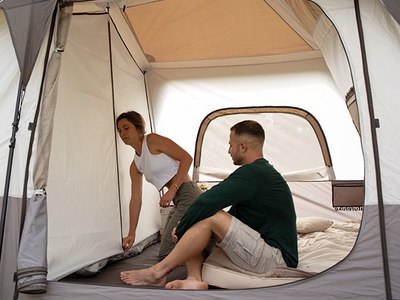 Палатка Naturehike Cape 12.9 / CNK2350WS016-MBR (серый)