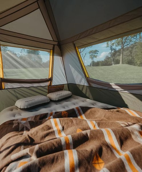 Палатка Naturehike Cape 5.2 / CNK2450WS037-LBG (серый/коричневый)