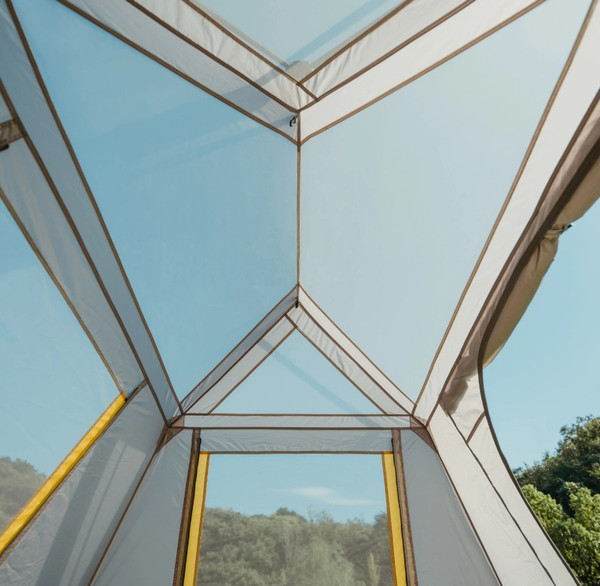 Палатка Naturehike Cape 5.2 / CNK2450WS037-LBG (серый/коричневый)