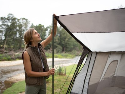 Палатка Naturehike Cape 8.3 / CNK2350WS014-MBR (серый)