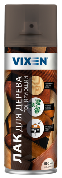 Лак Vixen Тонирующий для дерева VX91072 - фото