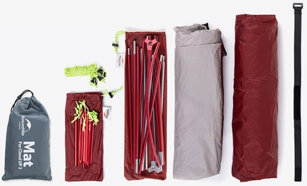 Палатка Naturehike Cloud Up / NH17T001-T-TBGR (темно-зеленый)