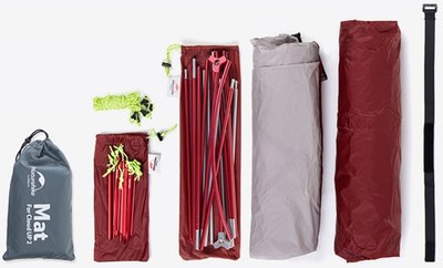 Палатка Naturehike Cloud Up / NH18T030-T-TOR (оранжевый)