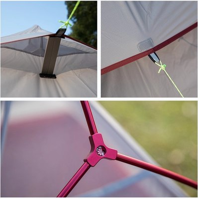 Палатка Naturehike Cloud Up / NH18T030-T-TOR (оранжевый)