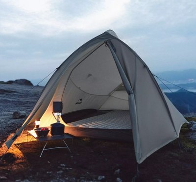 Палатка Naturehike Cloud Up Pro Si / CNK2350WS020-LG2 (серый)