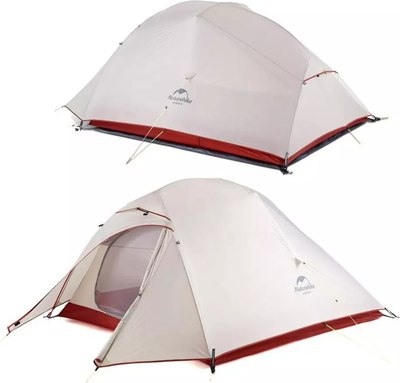 Палатка Naturehike Cloud Up Si / NH18T030-T-DLG (серый/красный)