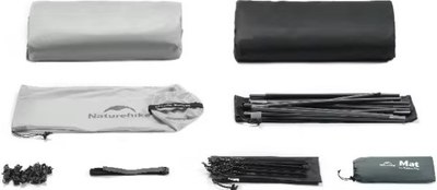Палатка Naturehike Cloud Up UL Si / CNK2450WS017-G1 (серый)