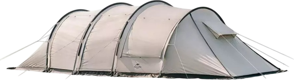 Палатка Naturehike Cloud Vessel Tunnel UPF 50+ / NH20ZP015-QGOLSKR (L, песочный) - фото