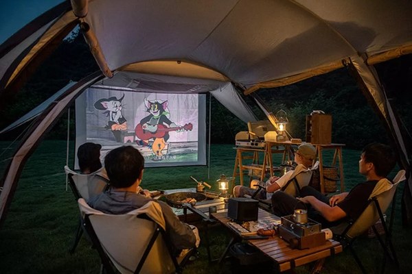 Палатка Naturehike Cloud Vessel Tunnel UPF 50+ / NH20ZP015-QGOLSKR (L, песочный)