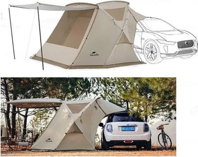 Палатка Naturehike Cloud wild car / CNH22ZP014-KH (песочный)