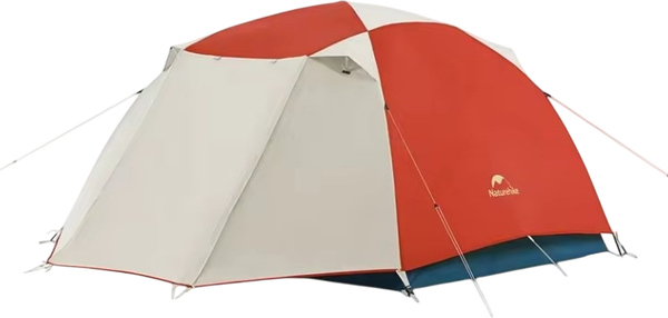 Палатка Naturehike Cloud-Creek PRO / CNK2300ZP024-2RPRO (бежевый/красный) - фото