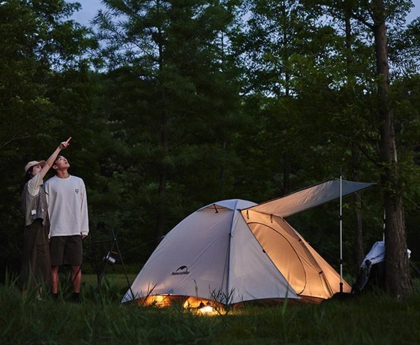 Палатка Naturehike Cloud-Creek / CNK2300ZP024-2W (белый)