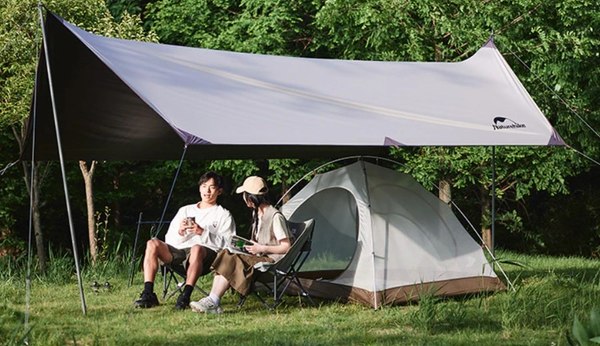 Палатка Naturehike Cloud-Creek / CNK2300ZP024-2W (белый)