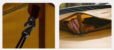 Палатка Naturehike Dune 7.6 / CNH22ZP028-EYU (коричневый)