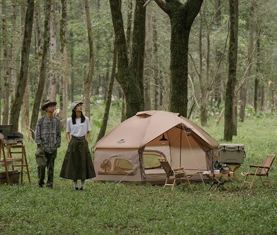 Палатка Naturehike Hexagon / NH21ZP001-DKH (песочный)