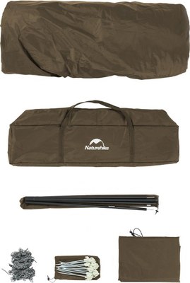 Палатка Naturehike Hexagonal / CNH22ZP007-KH (хаки/бежевый)