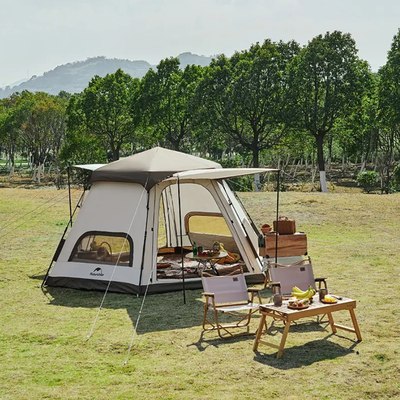 Палатка Naturehike Hexagonal / CNH22ZP007-KH (хаки/бежевый)