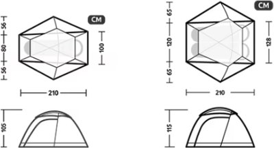 Палатка Naturehike Jims Gear Si / CNK2350WS011-SW1 (белый)