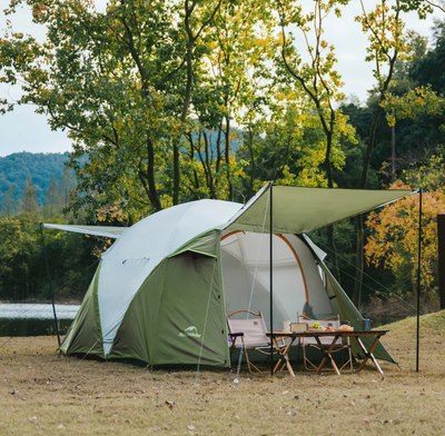 Палатка Naturehike Kota 4 / CNK2450WS041-4OGR (олива)