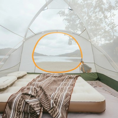 Палатка Naturehike Kota 4 / CNK2450WS041-4OGR (олива)