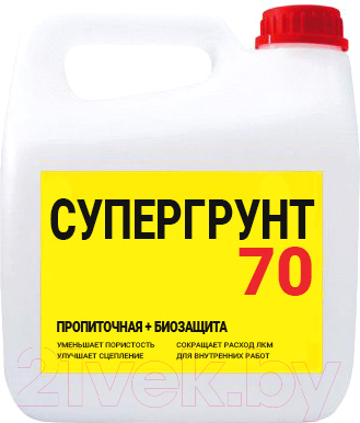 Грунтовка Super Decor Супергрунт 70 под резиновую краску - фото