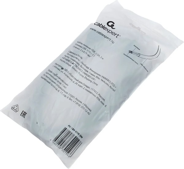 Кабель Cablexpert PC-184-VDE-3M